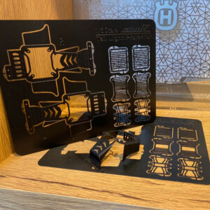 不鏽鋼烤漆模型飾片